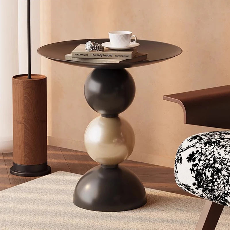 The Sphere Table — Sculptural Side