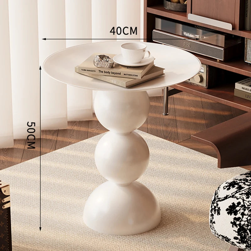 The Sphere Table — Sculptural Side