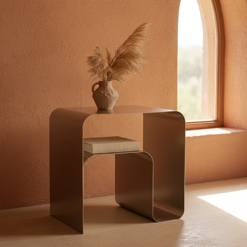 Arc Side Table — Frontal Oasiis
