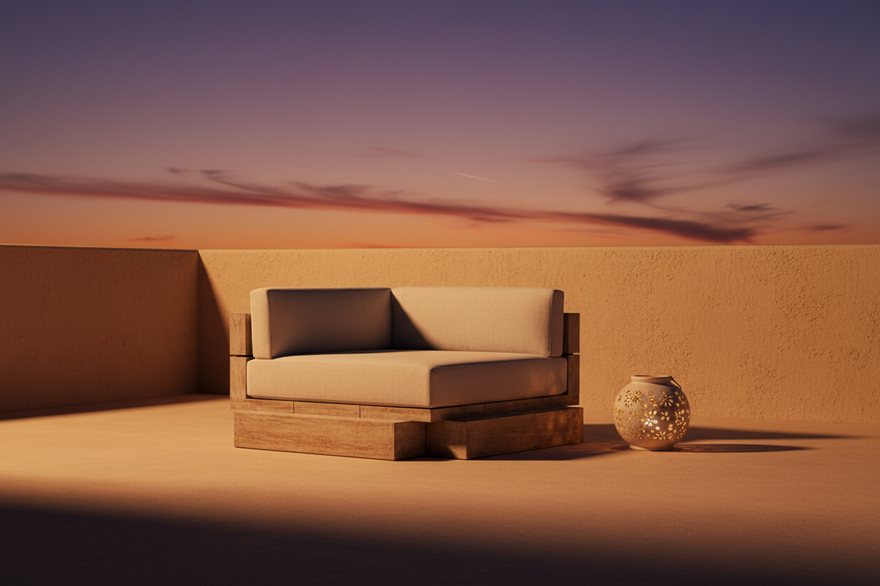 Garden Sofa — Dusk Mood