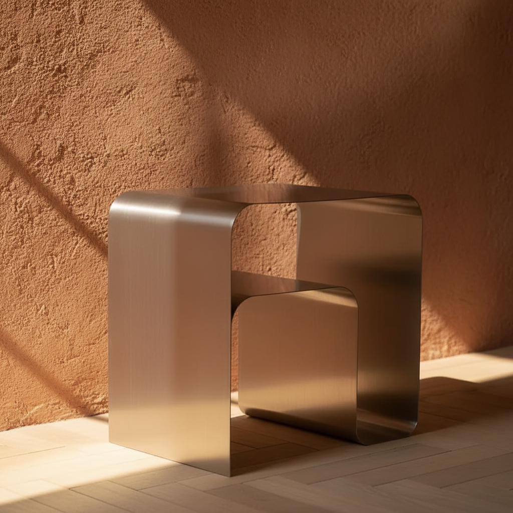 Arc Side Table — low angle arquitectónico