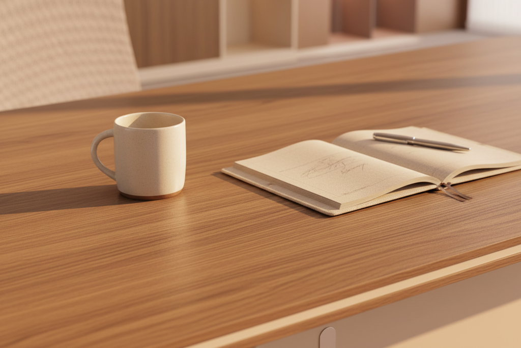 Detalle superficie oak — grano natural