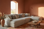 Escena completa terracota — sectional Oasiis