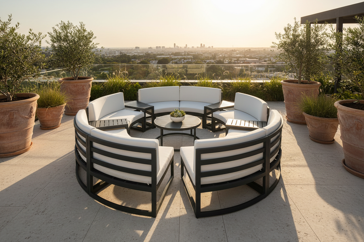 The Round Sofa — Rooftop