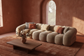 Escena completa Oasiis — Accent Sofa terracota
