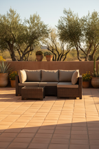 Garden Set 5 Piece — terraza desierto terracota
