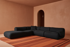 Ángulo 3/4 — modular completo en interior Oasiis