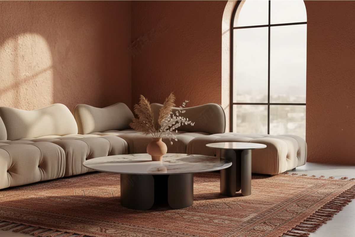 Escena completa Oasiis — Side Table Sculptural