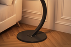 Arc Side Table — Black Black Detail