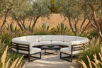 The Round Sofa — Garden Setting