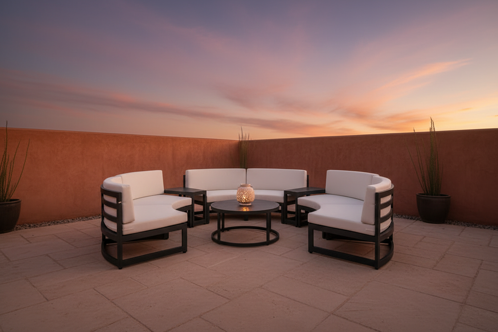 The Round Sofa — Dusk Mood
