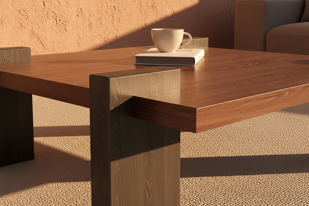 The Wooden Table — Detail Shot