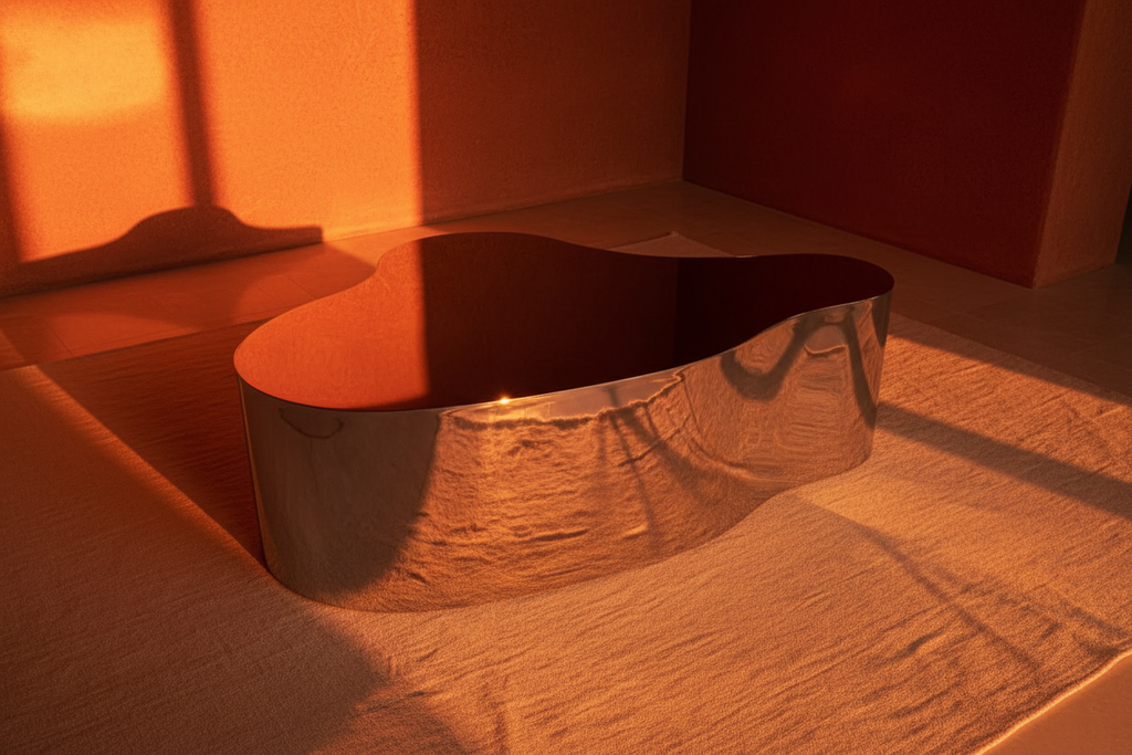 The Cloud Table Steel — Dusk Mood