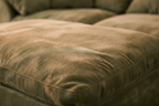 Detalle tela sage — textura plush premium