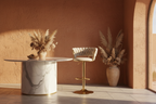 Woven Bar Stool — comedor hacienda