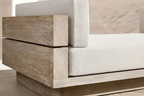 The Garden Sofa — Wood Detail