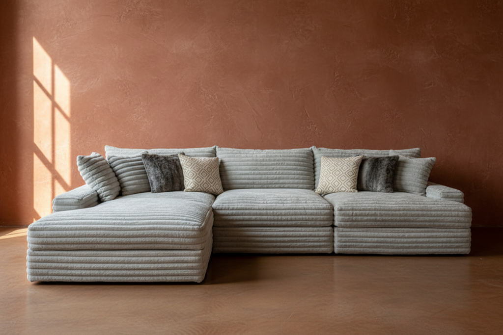 Perfil lateral — escala y profundidad del sectional