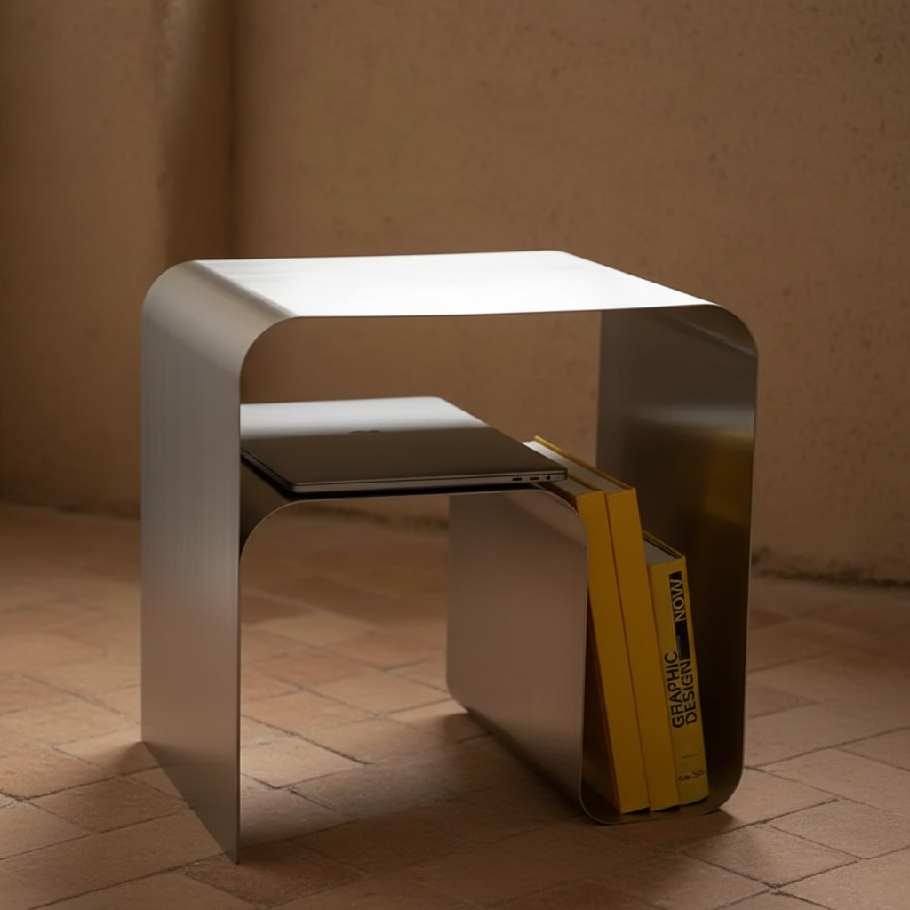Arc Side Table — close-up forma U